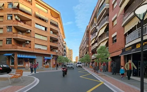 Foto: Projecte de renovació del carrer Lleida
