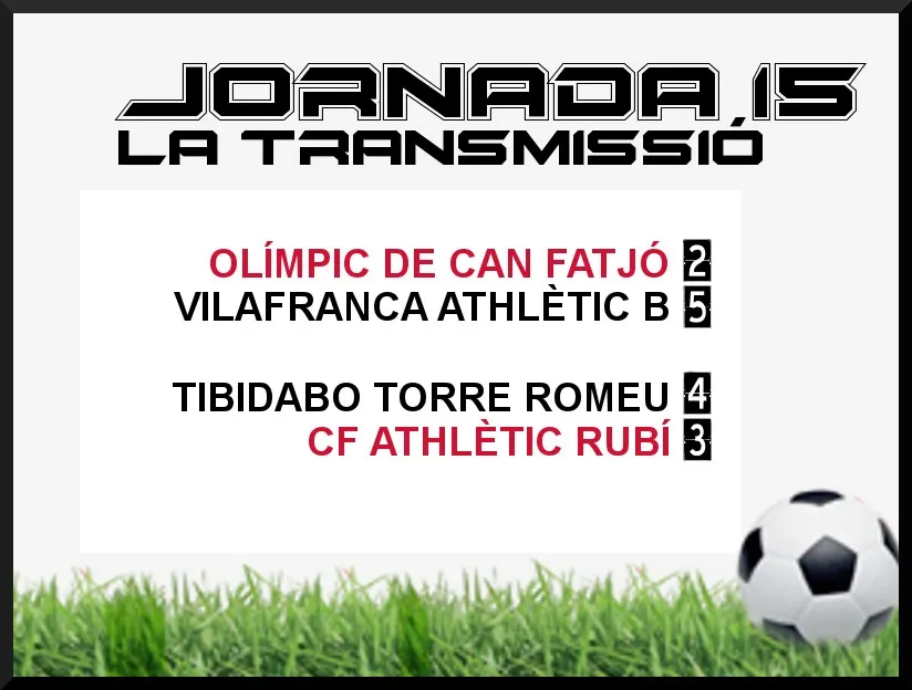 A PEU DE CAMP - JORNADA 15 dg matí