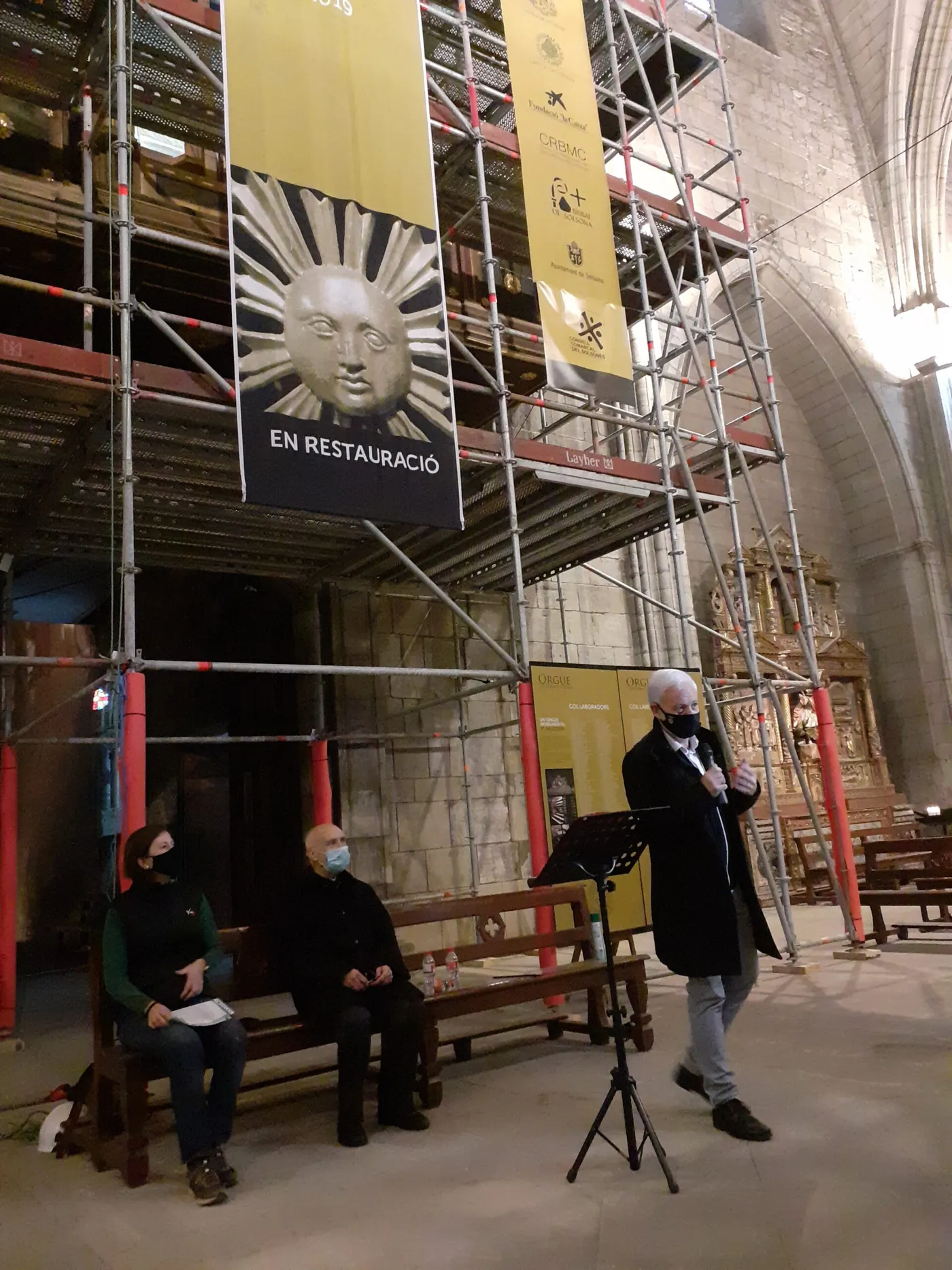 Comença la fase de restauració del moble de l'orgue de la Catedral amb 83.000 euros pendents per completar el finançament del projecte