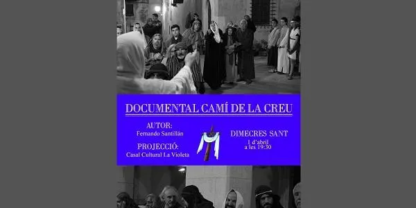 El Camí de la Creu en format audiovisual, aquest dimecres, inicia els actes més tradicionals de la Setmana Santa d’Altafulla