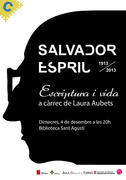 Conferència sobre Salvador Espriu a la Bilblioteca Sant Agustí