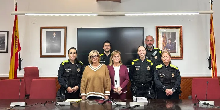 La policia de Creixell incorpora un caporal i quatre agents
