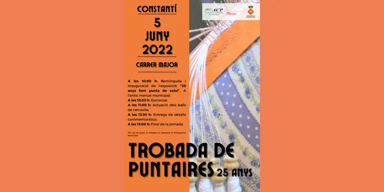 La Trobada de Puntaires de Constantí celebra el seu 25è aniversari
