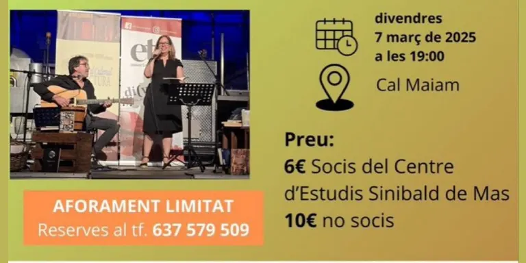 Tast de vins poètic, aquest divendres a Cal Maiam