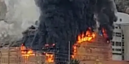 Un incendi afecta el centre esportiu Els Serradells, a Andorra la Vella