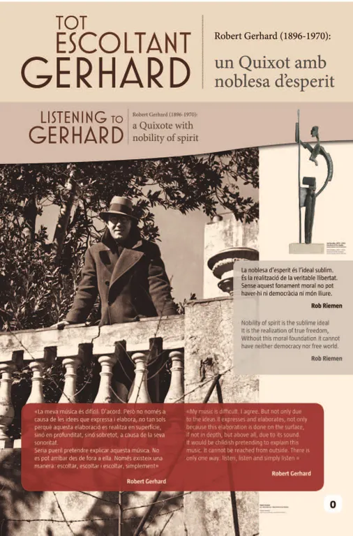 L’IEV acollirà una exposició sobre Robert Gerhard