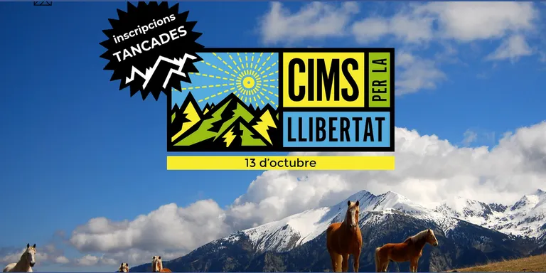 Nou muntanyes del Pirineu, incloses a l'acció 'Cims per la llibertat'