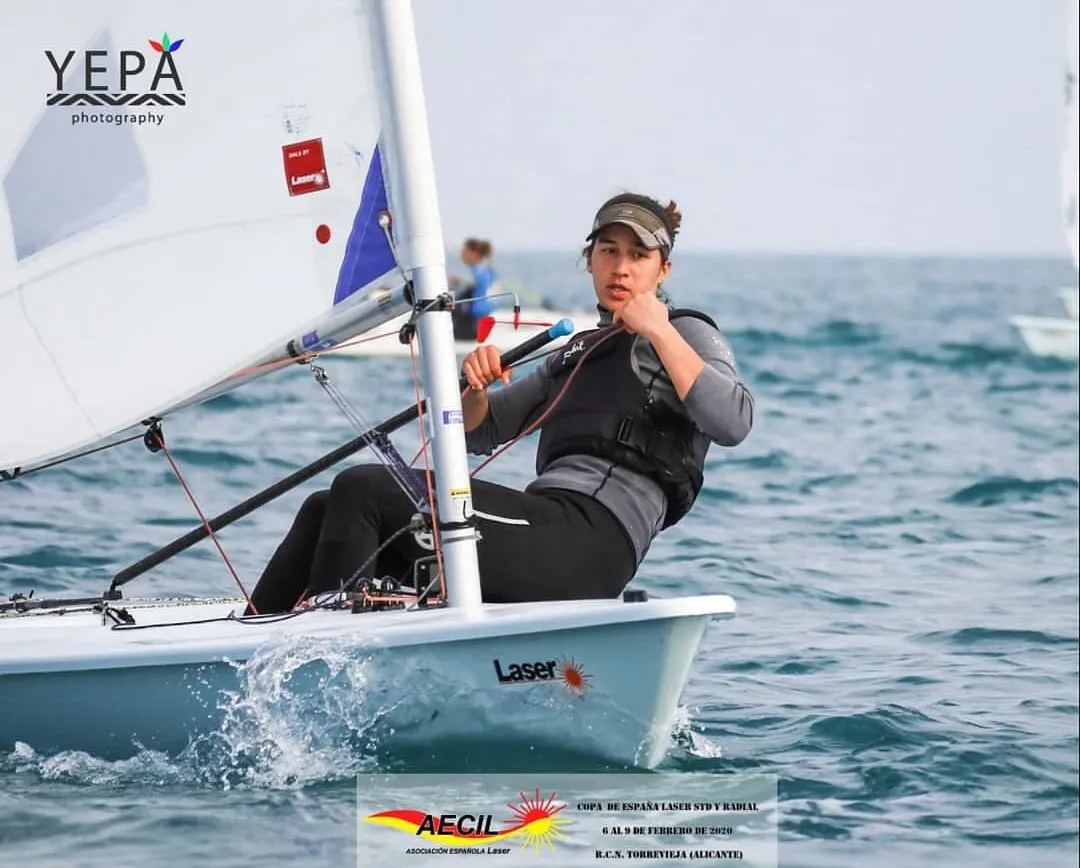 Laura Oliva, del CN Vilassar de Mar, bronze al campionat d’Espanya de vela