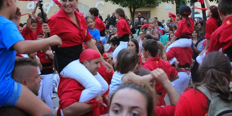 Els Castellers de l'Alt Maresme celebren el seu 5è aniversari a Calella