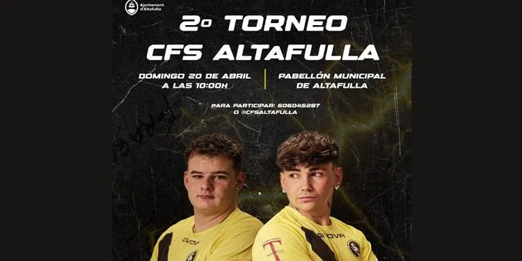 El II Torneig CFS Altafulla, el diumenge 20 d’abril