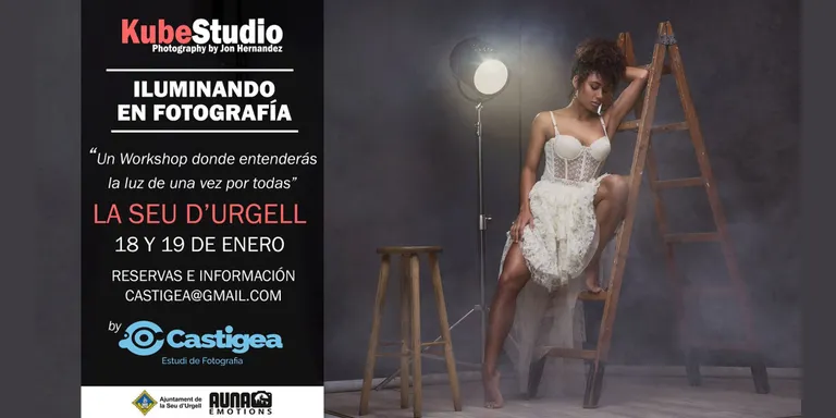 Workshop a la Seu d'Urgell sobre il·luminació en fotografia