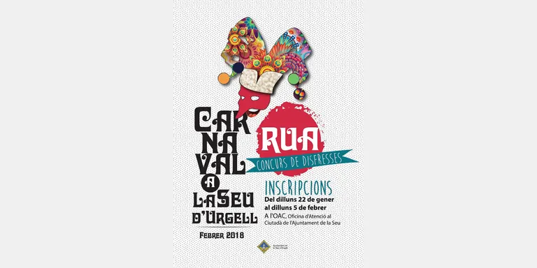 Obertes les inscripcions per participar a la rua de Carnaval 2018 de la Seu