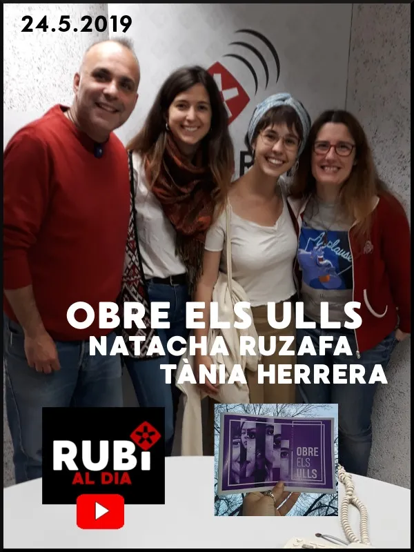 NATACHA RUZAFA i TANIA HERRERA REVISTA 'Obre els Ulls'