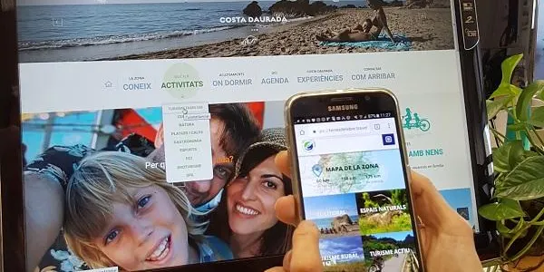 La marca turística Costa Daurada estrena nou lloc web