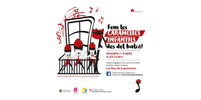Les Caramelles Infantils de la Seu es cantaran des de finestres i balcons