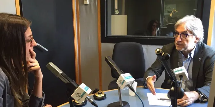 Josep SÃ nchez Llibre visita Arenys de Mar en un acte de campanya
