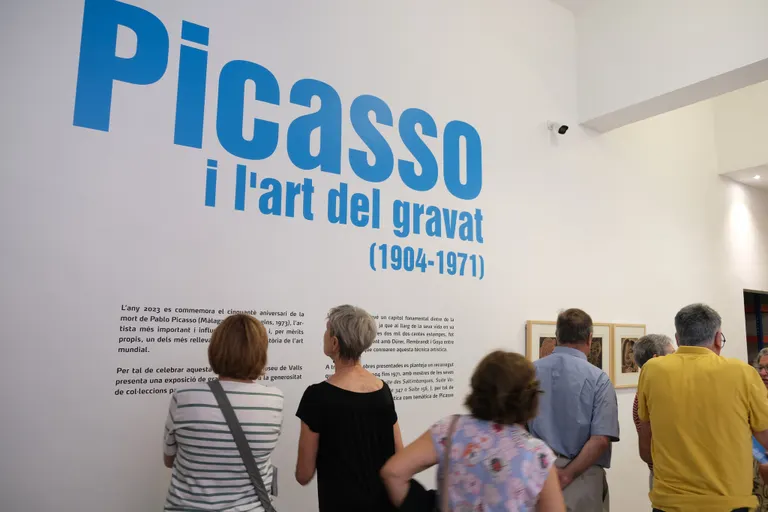Últims dies per visitar l’exposició de Picasso al Museu de Valls