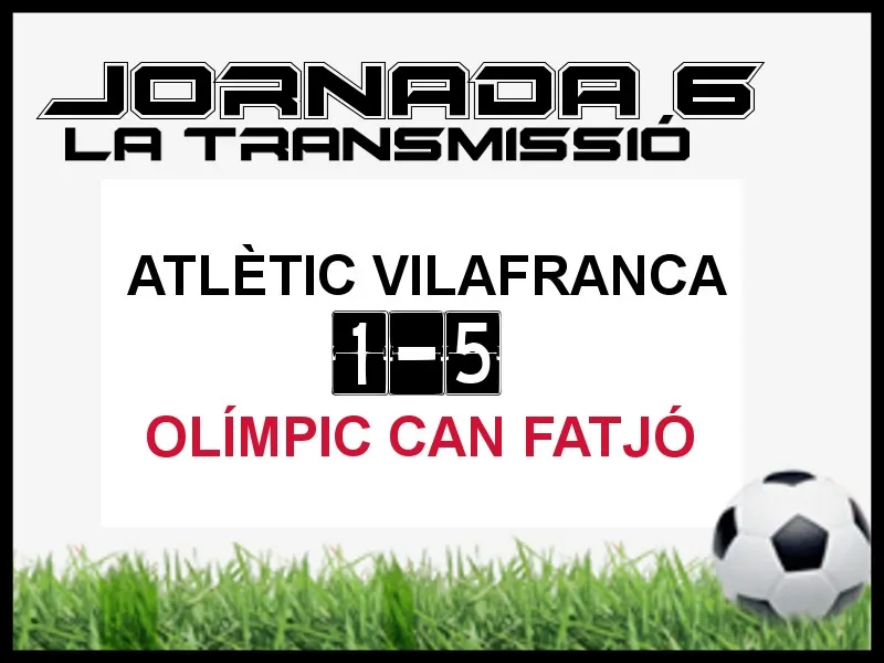 A PEU DE CAMP - JORNADA 6 - OLÍMPIC CAN FATJÓ
