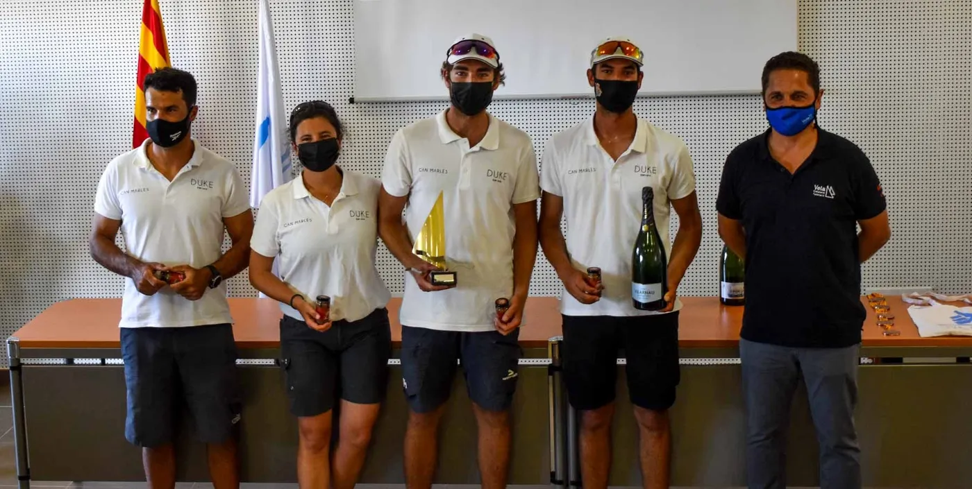 El regatista Alberto Guillén guanya el Campionat de Catalunya de J70 a bord del Bodega Can Marlès