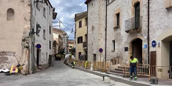 Creixell renova el clavegueram del carrer Sant Jaume