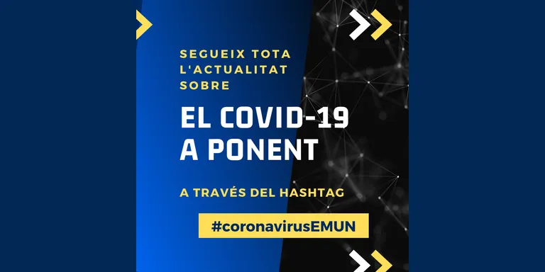 #CoronavirusEMUN seguiment de les afectacions pel COVID-19 als municipis EMUN