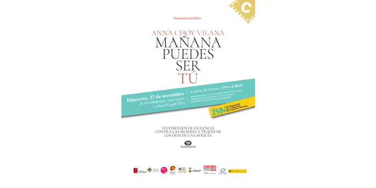 Presentació a la Seu del llibre 'Mañana puedes ser tú', d'Anna Choy