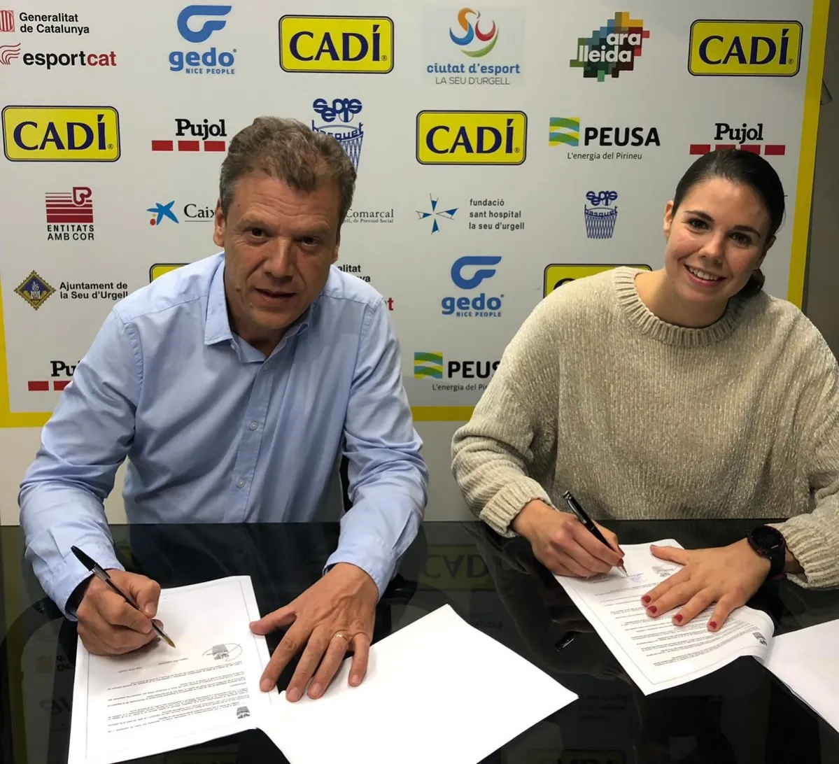 Yurena Díaz renova pel Cadí La Seu (Foto: Sedis Bàsquet)