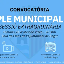 28 d'abril: Ple municipal extraordinari de l’Ajuntament de Begur - episode art