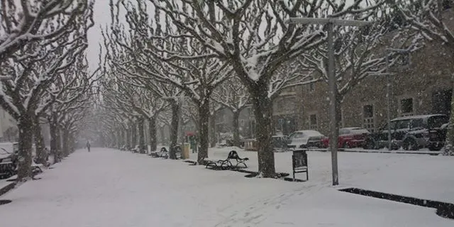 La neu cobreix l'Alt Urgell