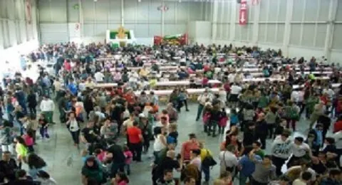 FIESTAS DE SAN PEDRO Y SAN MARCIAL 2018: ALMUERZO DE LAS PERSONAS MAYORES 