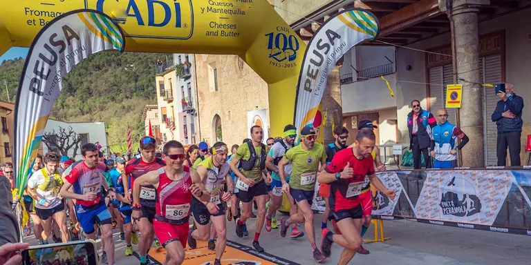 Victòries d'Iñaki Olano i Ariadna Fenés a la Volta Peramola, que enceta els rànquings del Cadí Circuit Fer