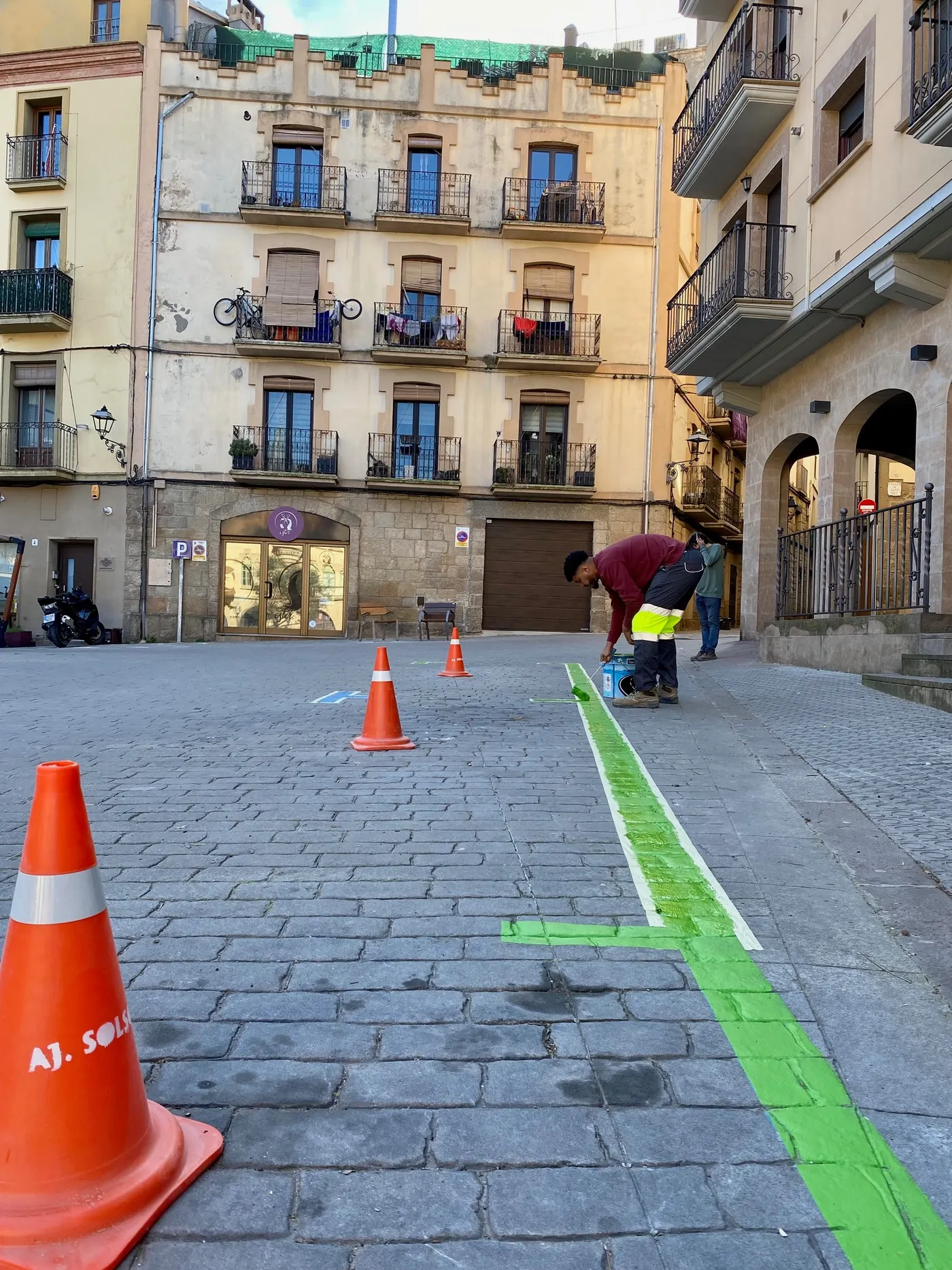 L’Ajuntament de Solsona amplia la zona verda d’estacionament limitat gratuït a tot el nucli antic