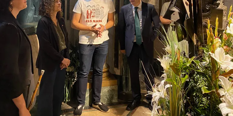 La consellera de Cultura s'estrena en una festa major amb la de Solsona