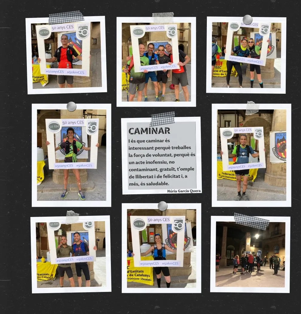 54 persones completen la cursa de 50 quilòmetres dels 50 anys del Centre Excursionista del Solsonès