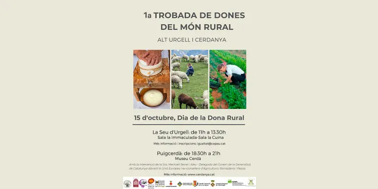 Primera Trobada de Dones del Món Rural de l'Alt Urgell i la Cerdanya