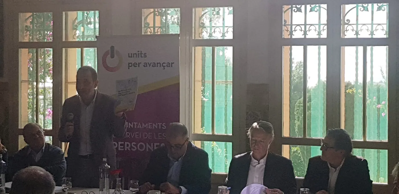 La secció local d'Units per Avançar participa en una trobada comarcal a Canet de Mar