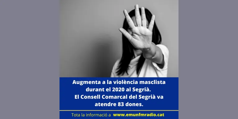 Més violència masclista al Segrià durant el 2020