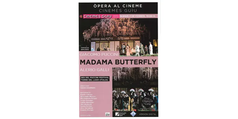 Cinemes Guiu projecta en alta definició l'òpera 'Madame Butterfly'