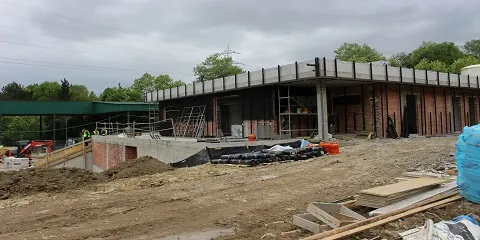 EL ESPACIO DEPORTIVO MUNICIPAL SAN MARCIAL TXINGUDI EMPIEZA A SER UNA REALIDAD