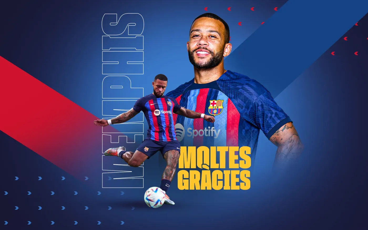 OFICIAL: Memphis Depay fitxa per l'Atlètic amb Carrasco dins l'operació