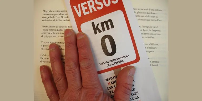 "Versos km 0", proposta a la Seu d'Urgell amb motiu del Dia Mundial de la Poesia