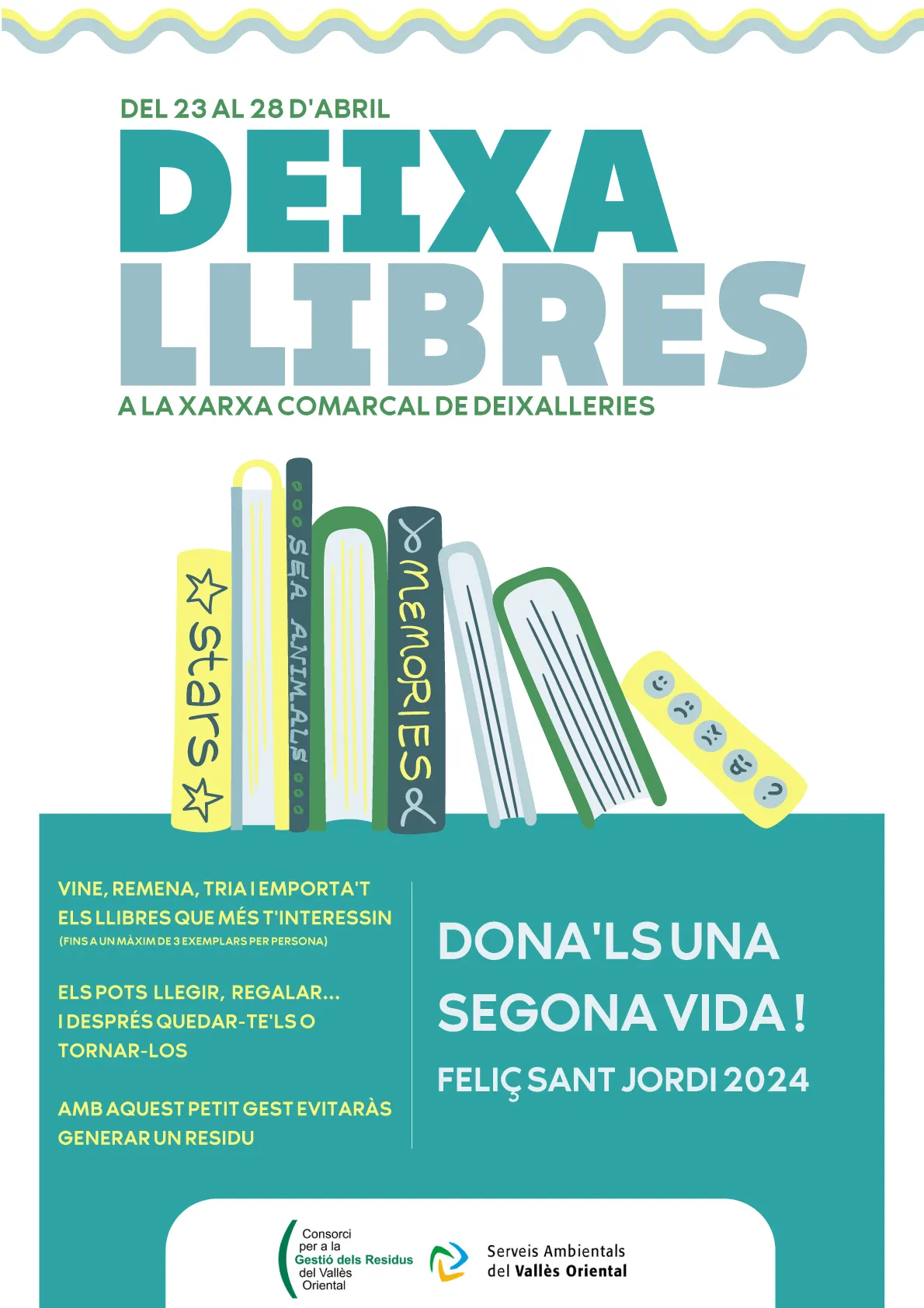 La deixalleria participa un any més en la campanya “Deixallibres”