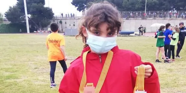 L’altafullenca Emma Vendrell aconsegueix dues medalles en la 1a jornada del Campionat Territorial d’Atletisme