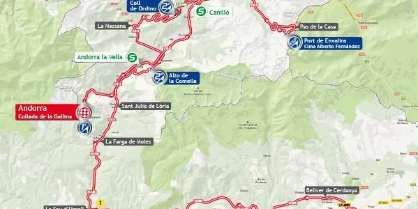 Dispositiu especial amb motiu del pas per Catalunya de la Vuelta Ciclista