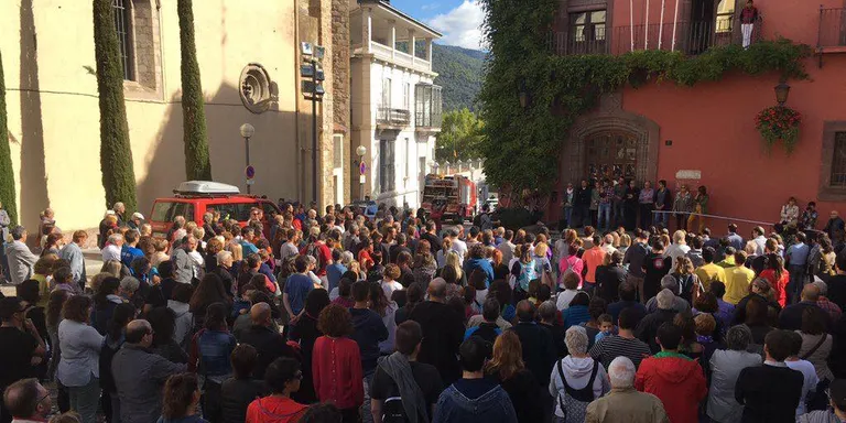Nova concentració a la Seu contra la repressió de l'Estat, a les portes d'una aturada general