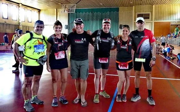 Foto: Atletes d'Altafulla