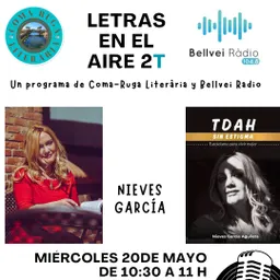 LETRAS EN EL AIRE, UN PROGRAMA DE COMA-RRUGA LITERARIA - episode art