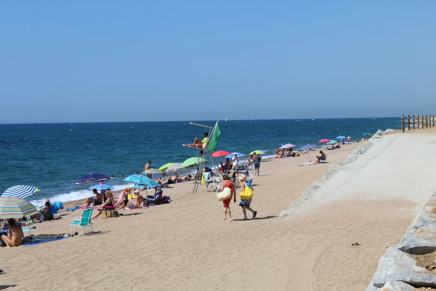 Primera onada de calor: el Maresme, pel moment, queda fora de l'alerta