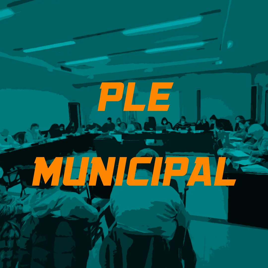 Dijous, transmissió del ple municipal en directe
