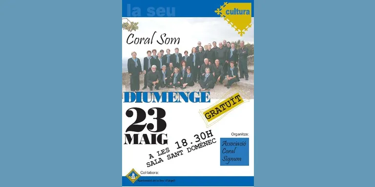 Sant Domènec acull un concert de la coral SOM de Barcelona
